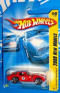 Hot Wheels 2008 New Models #8 Corvette Grand Sport Red w/ PR5s - Picture 1 of 2
