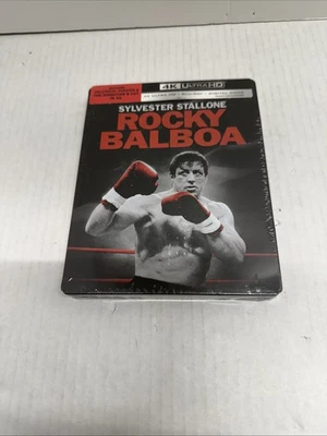 ROCKY BALBOA  STEELBOOK + UHD 4K + BLURAY+ DIGITAL NEW **READ - Image 1 of 4