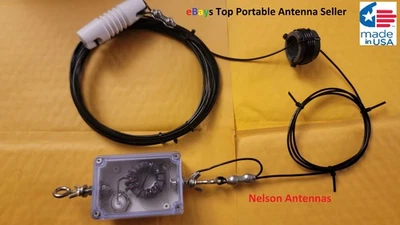 Media onda alimentada final UJM-EFHW-20-10 100W 20-10m / ¡¡SIN NECESITA SINTONIZADOR!! / 32 pies de largo Foto 1 de 3