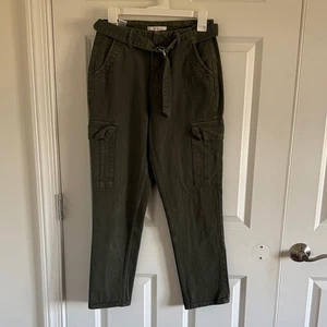 Pantalones cargo utilitarios Pacsun verde oliva talla 25 - Imagen 1 de 7