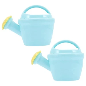 2pcs Toys Watering Can, Gardening Tool, Sky-blue, ABS Material, 18.8x14.5cm - Picture 1 of 8