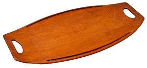 23" Dansk Quistgaard Denmark Danish Teak Wood Bar Serving Table Tray Vtg Mcm 802 - Picture 1 of 16