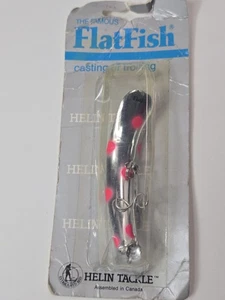 Helin U-20 Flatfish Chrome Red Spots 3.5” NEW Sockeye Killer Canada - Picture 1 of 7