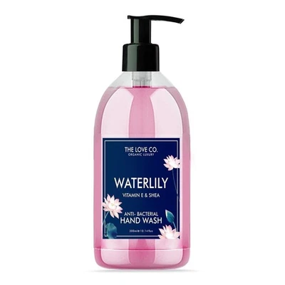 THE LOVE CO. Lavage à la main liquide pour savon pour les mains nénuphars,... - Photo 1/4