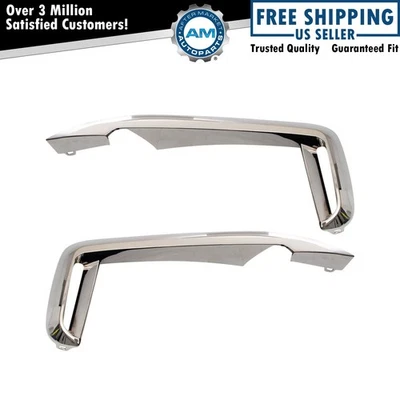 Juego de molduras de parachoques delantero para BMW 740e xDrive 17-19 740i 750i Foto 1 de 4