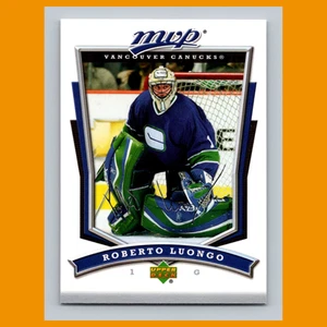 Roberto Luongo #62 2007-08 Upper Deck MVP Vancouver Canucks Hockey Card NHL - Picture 1 of 3