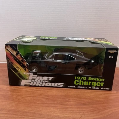 FAST&FURIOUS 1970 DODGE CHARGER 1/18 scale Opening Doors & hood Diecast Mini Car - Image 1 of 4