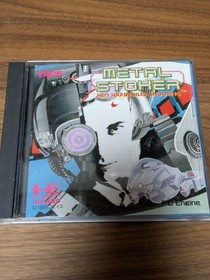 Metal Stalker PCEngine HuCard Face FA03009  Hudson 1991 w/ Manual Case Used