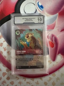Disney Lorcana Shere Khan Enchanted #212 - 2023 GEM MINT 10 Graded EAS - Bild 1 von 2