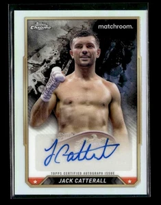 Jack Catterall 2024 Topps Chrome Boxing Auto Refractor #CBA-JCL - Picture 1 of 2