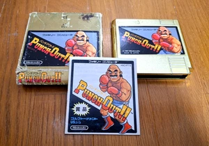 Nintendo Famicom PUNCH OUT GOLD Japan *BOXED w/ MANUAL - COLLECTORS ITEM* - Picture 1 of 3