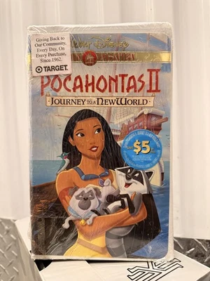 New Disney POCAHONTAS 2 II Journey To A New World Gold Collection VHS Movie 2000 - Image 1 of 3