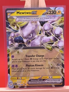 Mewtwo ex 058/182 Paradox Rift Tera Ultra Rare Holo Pokemon Card * New * - Picture 1 of 14