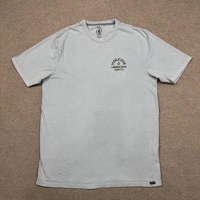 Volcom Men's Shirt Size L Blue Short Sleeve Vintage Y2K Surf Outdoor Pocket Tee - Image 1 of 4