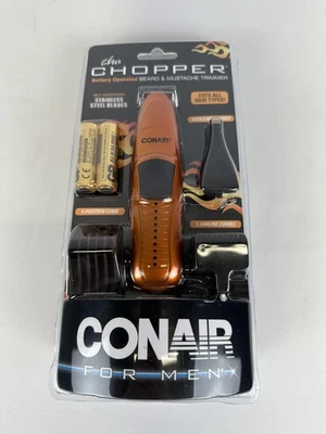 Recortadora de barba y bigote The Chopper de Conair para hombre, recorta el pelo de oreja y nariz Foto 1 de 4