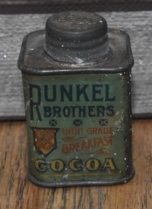Vintage Runkel Brothers Cocoa Miniature Sample Advertising Spice Tin - Picture 1 of 5