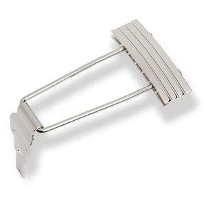 Kluson Archtop Guitar Tailpiece, Nickel - Picture 1 of 1