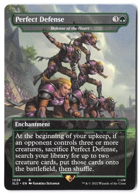 Perfect Defense - Defense of the Heart (Borderless) #1039 SLD MTG NM - Image 1 of 2