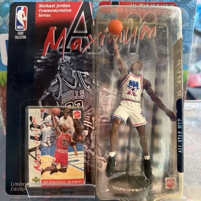 Nuevo Michael Jordan Maximum Air 1996 Chicago Bulls All-Star MVP Series con tarjeta Foto 1 de 2