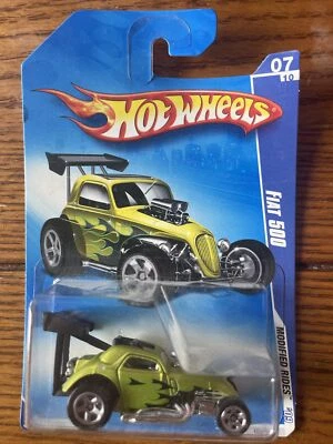 Hot Wheels VHTF 2009 MODIFIED RIDES SERIES FIAT 500   - Imagem 1 de 3