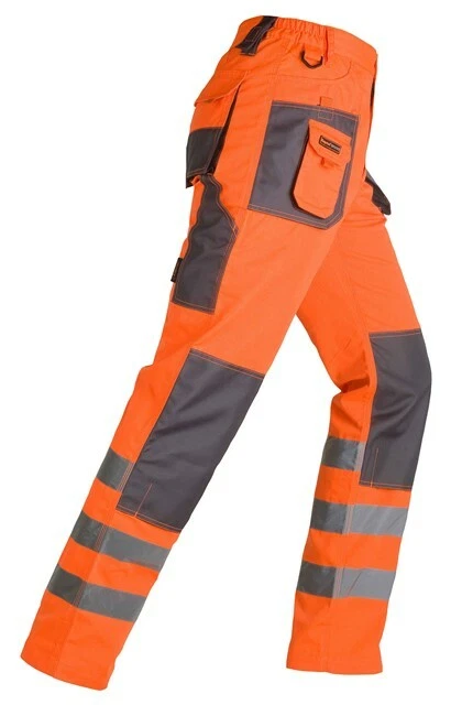 PANTALONE DA LAVORO SMART ALTA VISIBILITA' HV ROSSO WORK KAPRIOL - Immagine 1 di 1