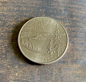 OREGON 1859 Crater Lake State Quarter 25C Coin 2005 P Mint - Picture 1 of 2