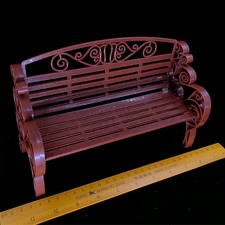 1/6 Scale Assembleable Plastic Bench Model for 12" Figure Scene Accessories