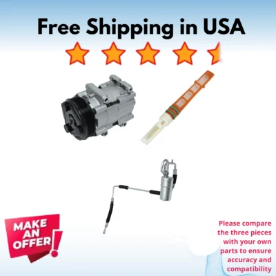 Kit Compresor Aire Acondicionado Ford Taurus 1993-1995 Foto 1 de 4