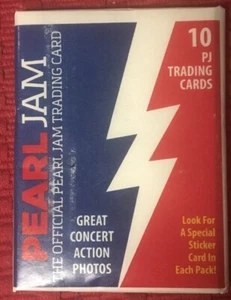 PEARL JAM CHICAGO 2018 SEALED PACK OF TRADING CARDS  - Bild 1 von 2