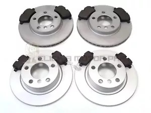 JUEGO DE DISCOS Y PASTILLAS DE FRENO DELANTEROS Y TRASEROS MINI R61 PACEMAN 1.6 2.0 2010-2017 - Imagen 1 de 1