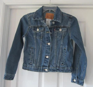 LEVI'S Denim Jean Jacket Trucker, Medium Wash, Boys Med 10-12, NWT (read below) - Picture 1 of 5