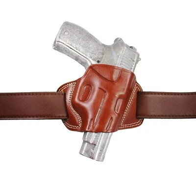 Two Slot Sport OWB Carry Fast Draw Handmade Gun Holster - Image 1 of 4