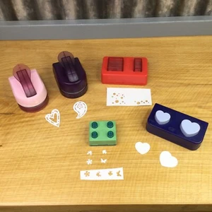 Creative Memories Paper Punches Mixed Lot of 5 Scrapbooking Card Making - Picture 1 of 10