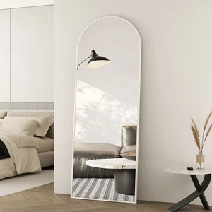 Ganzkörperspiegel Weiß Wand spiegel 150x50cm Standspiegel Wandspiegel Groß - Bild 1 von 9