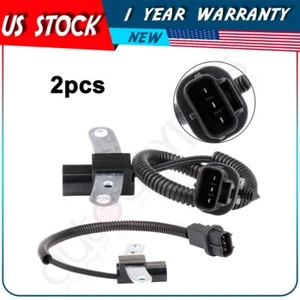 2pcs Crank Shaft Crankshaft Position Sensor CKP Fits Jeep TJ 2.5L 1997-2002 - Picture 1 of 10