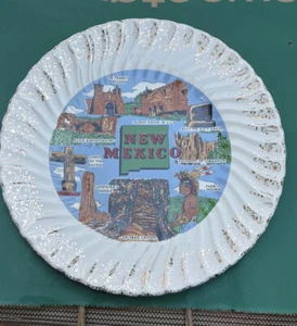 NEW MEXICO - 9¼" Ceramic  Souvenir Plate - Picture 1 of 7