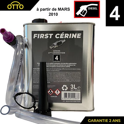 Bidon 3L Additif Fap Cerine Diesel NOIR C3 C4 C5 C6 C8 DS3 DS4 DS5