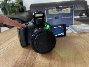 Canon PowerShot SX40 HS 12.1MP Digitalkamera - Schwarz Zubehörpaket mit Tasche - Bild 1 von 13