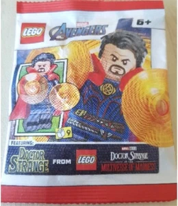 Lego Dr. Strange Minifigur 76218 76261 76205 30652 Marvel Papiertüte NEU - Bild 1 von 1