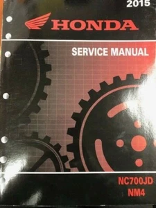 Honda NC700JD 2015 casi nuevo 4 manual de taller de reparación de servicio #61MJS00 - Imagen 1 de 2