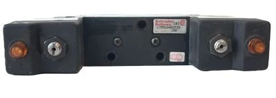 Schrader Bellows L7552440253B 120 VAC 1/4" NPT 150 PSI 4/2 Double Solenoid Valve - Image 1 of 4