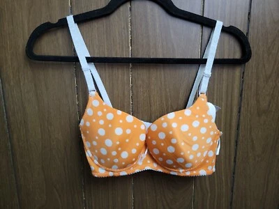 Sutiã acolchoado estilo 9816 várias cores padrão bolinhas lírio 9816 - Imagem 1 de 4