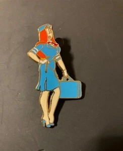 DISNEY JESSICA RABBIT CAST COSTUME MINNIES FLY GIRLS CHARTER AIRLINE PIN - Picture 1 of 2