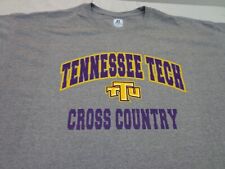Tennessee Tech Golden Eagles  Cross Country  Gray T-Shirt  Russell Athletic  2XL