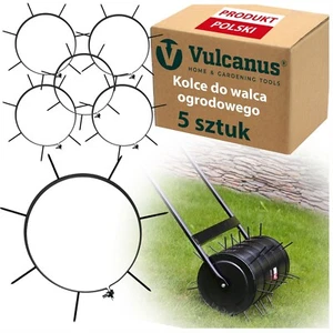 ROULEAU A GAZON DE JARDIN ROULEAU DE JARDIN EN ACIER POUR GAZON Vulcanus 28cm - Zdjęcie 1 z 7