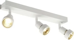 SLV PURI 3 Deckenleuchte, matt- weiss, 3xGU10, max. 3x50W, mit Decoring - Bild 1 von 5