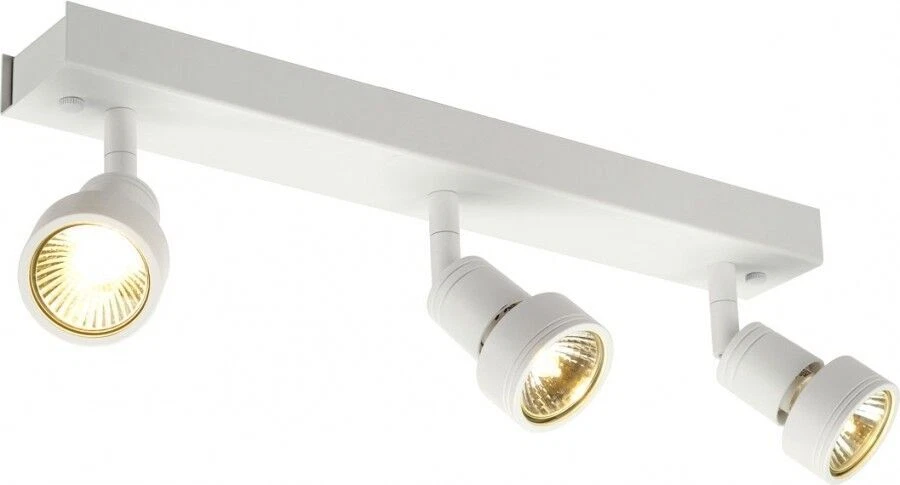 SLV 147381 Puri 3 Deckenleuchte Mattweiss 3xgu10 Max. 3x5