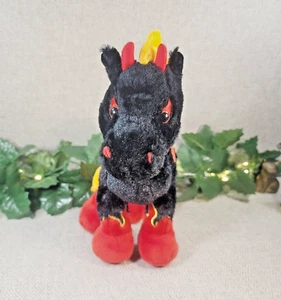 Ganz Webkinz Nightmare Horse Plush/Stuffed Animal. Flames. (No Code) - Picture 1 of 8