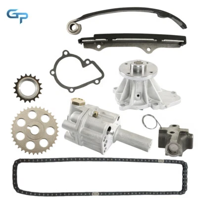 Timing Chain Kit Oil Water Pump KA24E For Nissan 240SX D21 Pickup 1989-1997 2.4L - Image 1 of 4