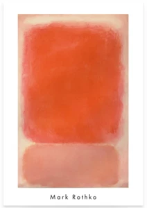 Red and Pink on Pink, 1953 - Mark Rothko 55x81 Kunstdruck Poster Plakat Bild - Picture 1 of 1